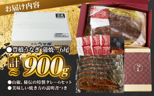 極上 豊橋うなぎ 蒲焼 6尾 ~900g 夏目商店 冬うなぎ - 愛知県豊橋市｜ふるさとチョイス - ふるさと納税サイト