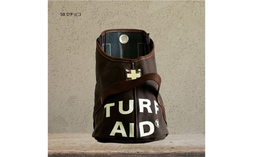 木の庄帆布 【CLUBER BASE クラバーベース】CLUBER BASE “TURF AID“ BAGターフエイドバッグ／砂袋／目土袋（Dチョコ） 1539278 - 兵庫県豊岡市