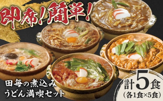 岐阜の味　田毎の煮込みうどん満喫セット 即席 カンタン 麺 岐阜市/ラボレムス [ANFP005]