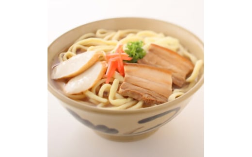 〈期間限定〉年越し沖縄そば 三枚肉 生麺 4食セット 12/24以降順次発送【1565379】 1543872 - 沖縄県与那原町