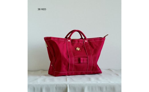 木の庄帆布  NEO TOTE BAG ネオトートバッグ 【KinoshoTRANSIT】（レッド） 1539265 - 兵庫県豊岡市