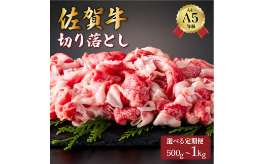 [選べる定期便] 佐賀牛 切り落とし 1〜12kg / ふるさと納税 お肉 肉 にく ギフト 佐賀牛 贈答品 国産 焼肉 焼き肉 切り落とし 赤身 送料無料