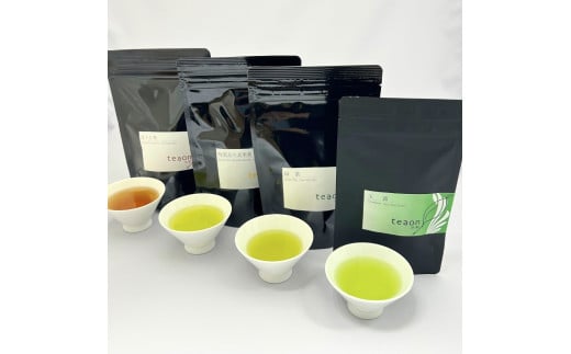 宇治茶ティーバック4種飲み比べセット(玉露・緑茶・抹茶入玄米茶・ほうじ茶) [お茶 茶 煎茶 宇治茶 ティーバッグ 玉露 玄米茶 ほうじ茶 抹茶 飲み比べ セット]