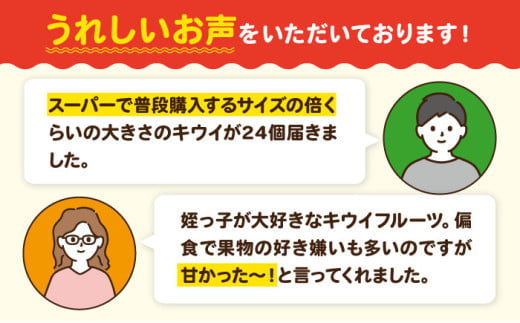 生産量日本一！愛媛県産 キウイフルーツ（24個～27個入り）　果物