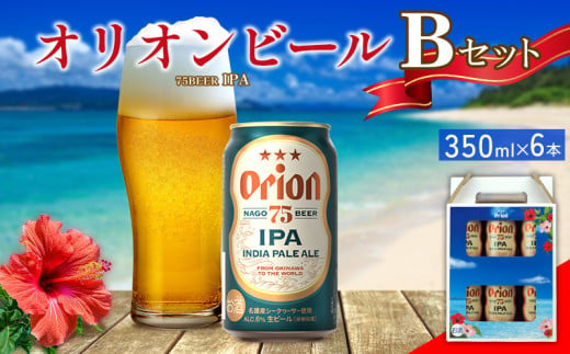 オリオンビール　Bセット　350ml×6本　 名護市 沖縄 お酒 アルコール オリオンビール クラフトビール お土産 おみやげ ギフト プレゼント 速達 贈り物 おすすめ 人気 飲み物 美味しい おきなわ BEER beer 父の日