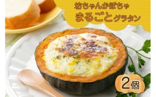 北海道坊っちゃんかぼちゃグラタン 230g 2個セット 鱗幸食品 680103 - 北海道札幌市