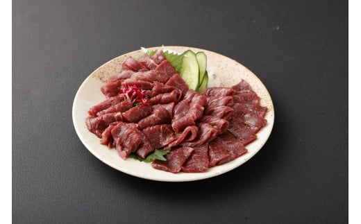 【フジチク ふじ馬刺し】カット不要！切れてる馬刺し！50g×4人前 合計200g 赤身 馬肉 スライス 馬刺し 熊本県 1541618 - 熊本県水俣市