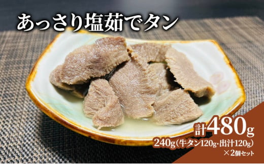 あっさり塩茹でタン 120g×2個 塩 牛タン 冷凍 ギフト 塩タン 肉 贈り物 絶品 タンシチュー 牛タンカレー おでん 塩茹で 岩沼市 [№5704-0713] 1280279 - 宮城県岩沼市