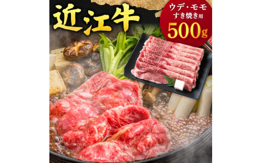 B-C08 近江牛 ウデ ・ モモ すき焼用500g 本多商店 牛 牛肉 国産 和牛 ブランド牛 赤身 すきやき すき焼き 炒め物 煮物 ギフト 贈り物 高級 人気 近江 東近江市 滋賀県 1544724 - 滋賀県東近江市