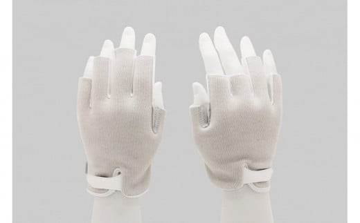 PCワーク向けグローブ Wearable Workspace Glove (サイズL×ライトグレー) 596967 - 香川県さぬき市