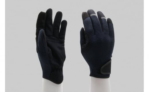 アウトドア×防災 Wearable Protector Glove (サイズM×ネイビー) 596970 - 香川県さぬき市