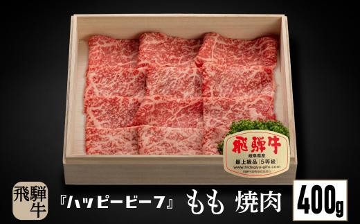 【通常配送】飛騨牛 A5等級 赤身 もも肉 焼肉 400g 年内発送 発送時期が選べる 黒毛和牛 ブランド牛 Ａ5ランク ハッピープラス 飛騨高山 JQ021VC13 1545969 - 岐阜県高山市