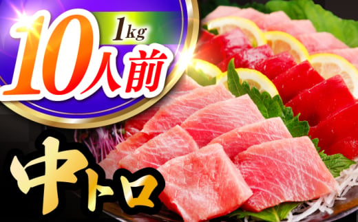 長崎県産 本マグロ「中トロ」(約1kg) 中とろ マグロ まぐろ 鮪 マグロ刺身 ブロック トロ 刺身 さしみ 刺し身 冷凍 東彼杵町/大村湾漁業協同組合  [BAK038] 1545612 - 長崎県東彼杵町