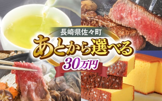 【あとから選べる】佐々町ふるさとギフト 30万円分 長崎県 佐々町 [QBT013]