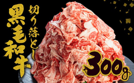 年内発送[簡易包装][訳あり]うまい赤身にこだわった 牛飼いの和牛肉 切り落とし 大盛 スライス 飛米牛 300g 牛肉 肉 和牛 黒毛和牛 国産 牛丼 焼肉 すき焼き 訳あり 年内配送 年内お届け 12月