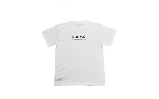 【白・Mサイズ】川越からJリーグへ。CKFCオリジナルTシャツ1枚 ／ サッカー ユニフォーム 埼玉県 473378 - 埼玉県川越市