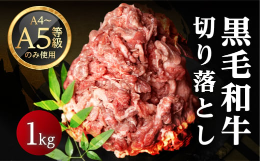 黒毛和牛 みかわ牛 切り落とし 1kg