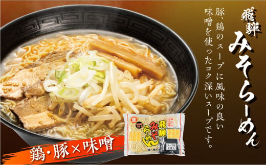 岐阜県飛騨市のふるさと納税 【訳あり】飛騨中華そば・みそラーメン各5食 計10食 ラーメン 高山ラーメン ご当地グルメ お試しセット 常温保存 お手軽 簡易包装