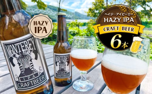 クラフトビール6本　HAZY IPA | お酒 酒 おさけ クラフト ビール くらふと びーる 長野県 塩尻市