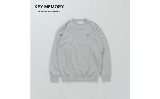 《2》【KEYMEMORY 鎌倉】KEY MEMORYスウェットaw24 GRAY 1552836 - 神奈川県鎌倉市