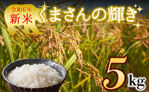 ★レビューキャンペーン対象返礼品★　水穂やまだの新米！ R6年産 くまさんの輝き 5㎏ 1504244 - 熊本県阿蘇市