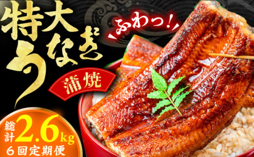 【6回定期便】中国産ニホンウナギ　特大蒲焼（220g×2尾） 広川町 / イールファクトリー株式会社 [AFBS007]