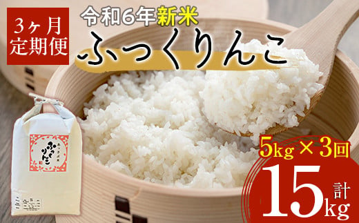 【令和6年産 新米】北海道厚沢部産ふっくりんこ15kg（5kg×3ヶ月連続お届け）【 ふるさと納税 人気 おすすめ ランキング 米 ご飯 ごはん 白米 ふっくりんこ 精米 つや 粘り 北海道 厚沢部 送料無料 】ASG030 680662 - 北海道厚沢部町