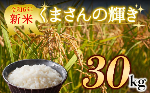 ★レビューキャンペーン対象返礼品★　水穂やまだの新米！ R6年産 くまさんの輝き 30㎏ 1504247 - 熊本県阿蘇市