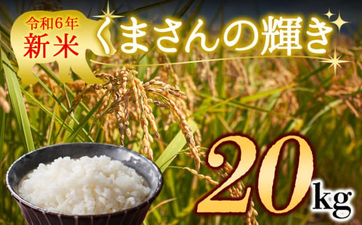 ★レビューキャンペーン対象返礼品★　水穂やまだの新米！ R6年産 くまさんの輝き 20㎏ 1504246 - 熊本県阿蘇市