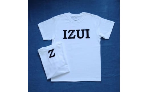 IZUI Tシャツ (厚地ホワイト×ブラック) [サイズをお選びください][衣料 ファッション 人気 おすすめ 送料無料]