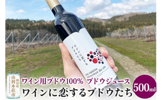 TOYOSHIMA FARM  ワイン用ブドウ100％のブドウジュース 500ml 671812 - 秋田県由利本荘市