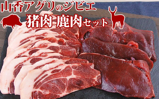 山香アグリのジビエ焼肉セット（猪肉400g、鹿肉スライス300g）＜145-004_5＞ 229189 - 大分県杵築市