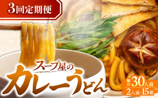 【3回定期便】 カレーうどん 2人前×5袋×3ヵ月 うどん カレー 手土産 愛西市／アロマ・フーヅ株式会社 [AEAP012] 1556688 - 愛知県愛西市