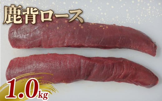 鹿背ロース ブロック 1kg ジビエ 鹿肉 鹿 背ロース ブロック肉 カレー シチュー 煮込み料理 ヘルシー あっさり 食べやすい 美味しい 安全 新鮮 冷凍 京都府