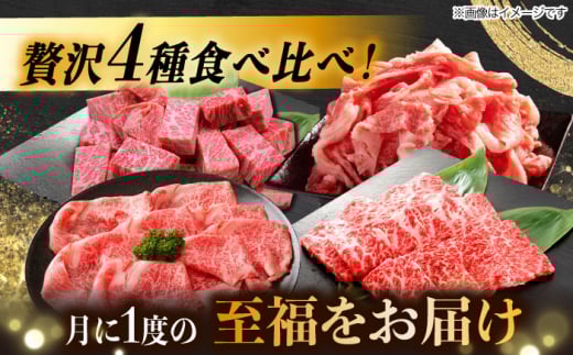 4回 飛騨牛 プレミアム 定期便 2人前 しゃぶしゃぶ すき焼き サイコロステーキ 焼肉 各500g