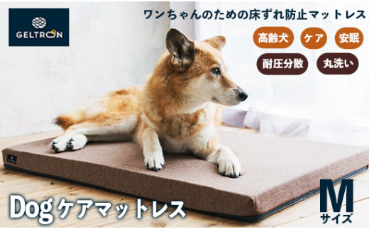 ジェルトロン Dog ケアマットレス Mサイズ ： ペット用品 いぬ 犬 ドッグ わんこ ベッド マット マットレス ケア 老犬 シニア犬 介護 ペットマット ドッグケア 床ずれ 防止 予防 寝たきり 病気 ケガ ペット介護 丸洗い 衛生的 介護用 ペットケア 京都 舞鶴