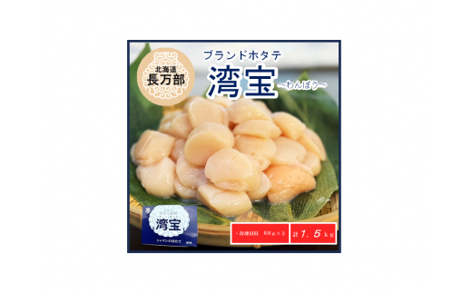 湾宝冷凍貝柱１．５ｋｇ 【 ふるさと納税 人気 おすすめ ランキング  帆立貝柱 ホタテ 湾宝 ホタテ ほたて 帆立 刺身 バター焼き 北海道 長万部町 送料無料 】 OSMK006