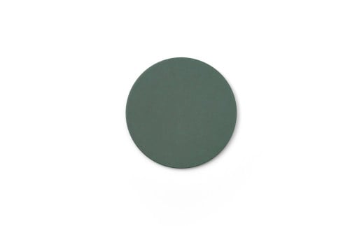 [伊万里焼/畑萬陶苑]Flat plate Ф15cm -Nashiji Green-