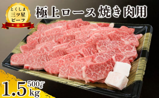 黒毛和牛 ロース 焼肉 選べる 容量 500g 1kg 1.5kg 和牛 とくしま三つ星ビーフ 牛肉 ぎゅうにく 牛 肉 ビーフ BBQ アウトドア キャンプ おかず おつまみ 惣菜 弁当 日用 お祝い 誕生日 記念日 ギフト 贈答 プレゼント お取り寄せ グルメ 冷凍 小分け 送料無料 徳島県 阿波市 肉の藤原