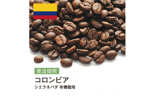 コーヒー豆 #227 コロンビア シエラネバダ 有機栽培 受注焙煎！310g 珈琲豆  自家焙煎 1568628 - 大阪府大東市