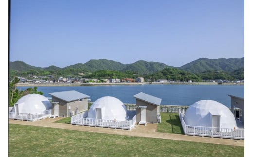 グランヴィレッジ瀬戸内しまなみ　グランピング宿泊ギフト券（3000円分） 1565132 - 広島県尾道市