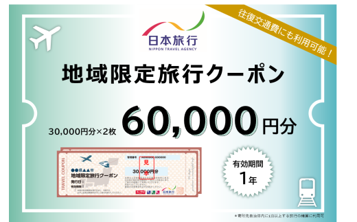 【東京都台東区】日本旅行 地域限定旅行クーポン [60,000円分] 1929152 - 東京都台東区