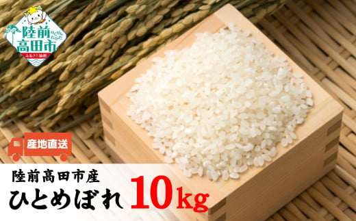 令和6年産 新米 ひとめぼれ 白米 10kg 【 米 お米 精米 ふっくら もっちり 数量限定 人気 ギフト 贈答品 清水農園 】RT2674