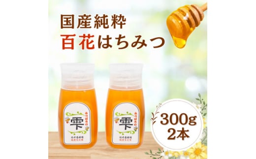 みつばちの雫　300g×2個セット　国産蜂蜜【1452807】 1504804 - 福岡県大牟田市