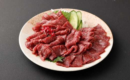 【フジチク ふじ馬刺し】カット不要！ 切れてる馬刺し！ 50g×4人前 合計200g 馬肉 馬刺し 馬刺 肉 お肉 冷凍 熊本県 上天草市 1599313 - 熊本県上天草市