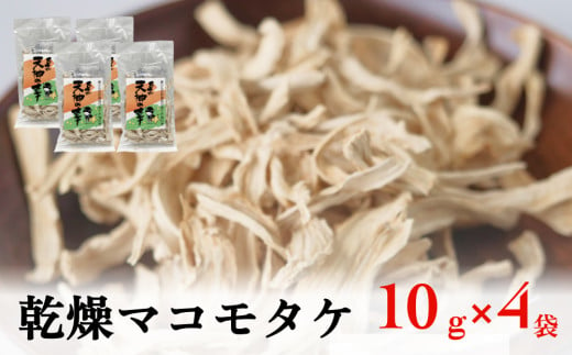 乾燥マコモタケ 10g×4袋 富山県 氷見市 まこもタケ 野菜 乾燥 保存