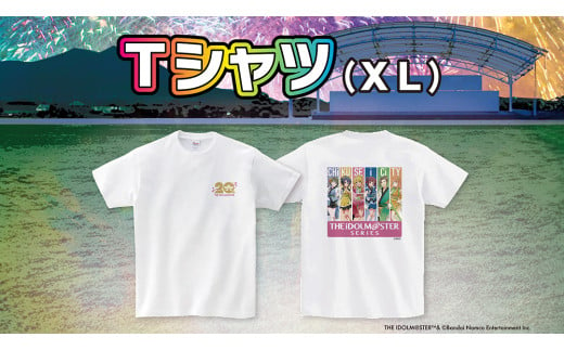 『 アイドルマスター 』シリーズ オリジナル コラボTシャツ XLサイズ アイマス Tシャツ ゲーム [ZZ034ci]