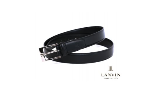 LANVIN　COLLECTION　繊細なシボ調のエンボスレザーベルト　JLMB4400【1545716】