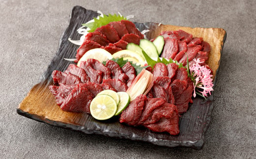 【フジチク】国産 馬刺し 赤身（400g） 約100g×4個 馬肉 馬刺 赤身 タレ付き 肉 お肉 冷凍 熊本県 上天草市