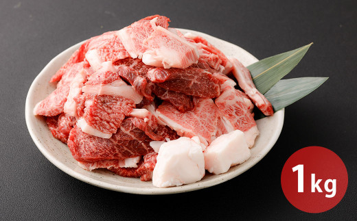 博多和牛焼肉切落しミックス 1kg（500g×2パック） （モモ、ウデ、バラ） 博多和牛 和牛 牛肉 肉 牛 焼肉 小分け 切り落とし お取り寄せ グルメ